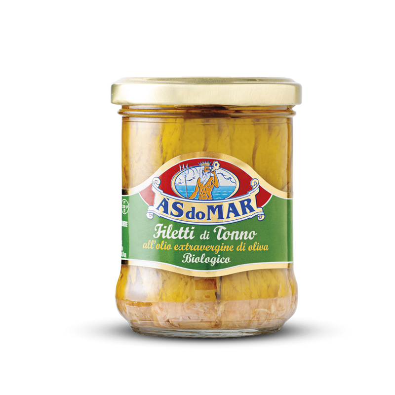 Filetti di Tonno all’olio extra vergine di oliva 180g