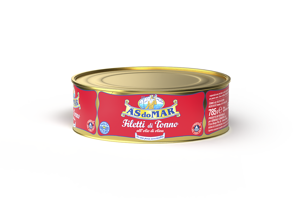 Filetti di tonno all'olio di oliva 785g