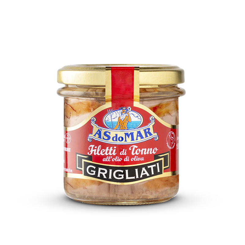 Filetti di Tonno grigliati all’olio di oliva 150g