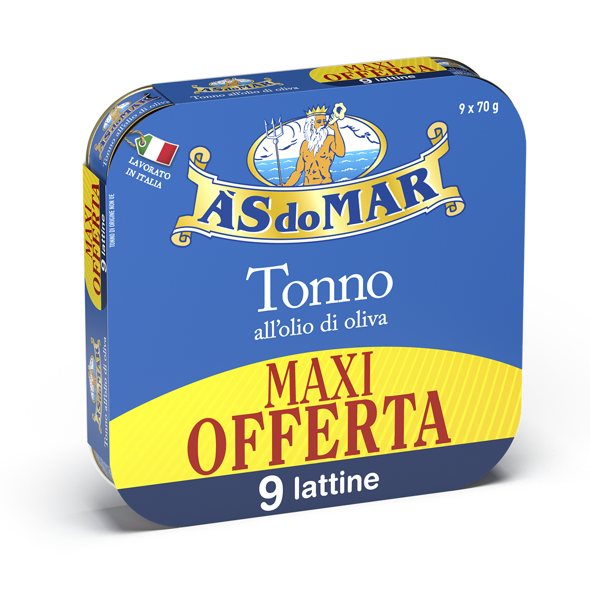 Tonno olio di oliva 70gx9
