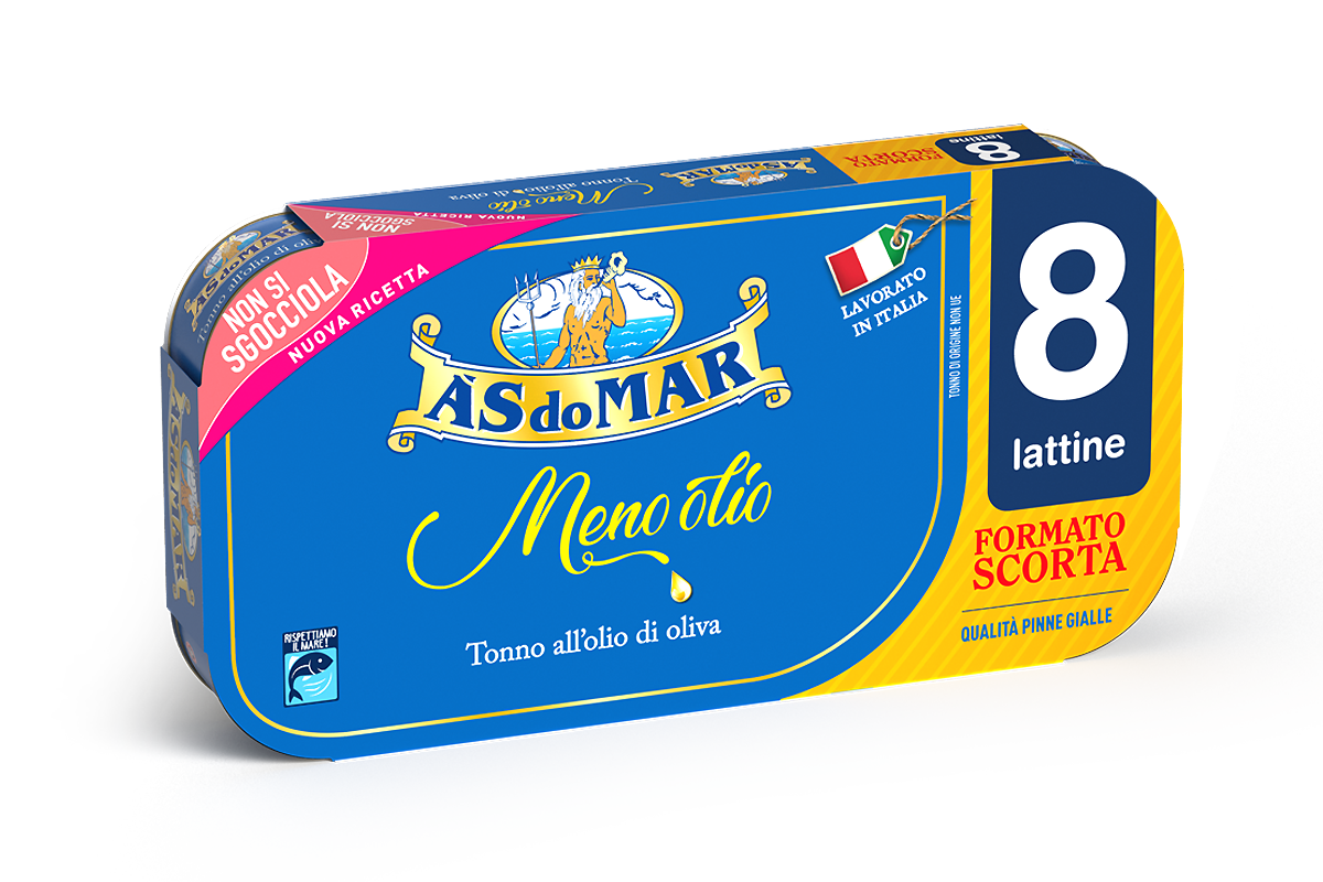 Tonno Meno Olio 60gx8