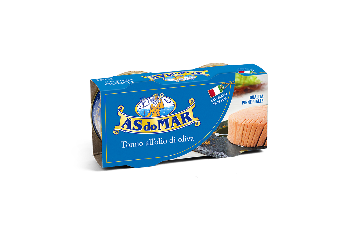 Tonno all’olio di oliva  140g x 2
