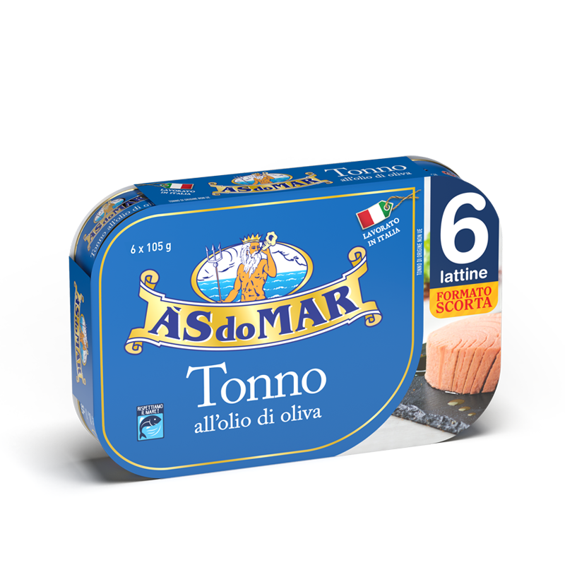 Tonno olio di oliva 105gx6
