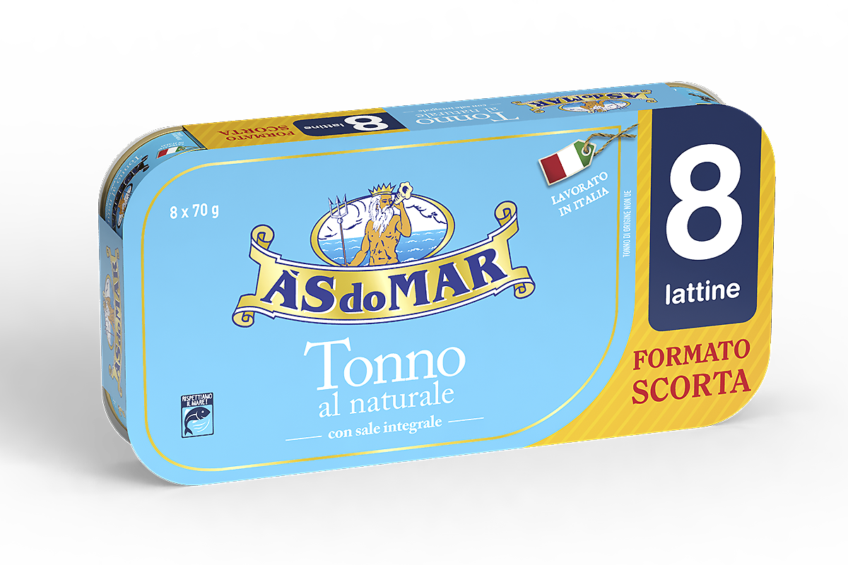 Tonno al Naturale 70gx8