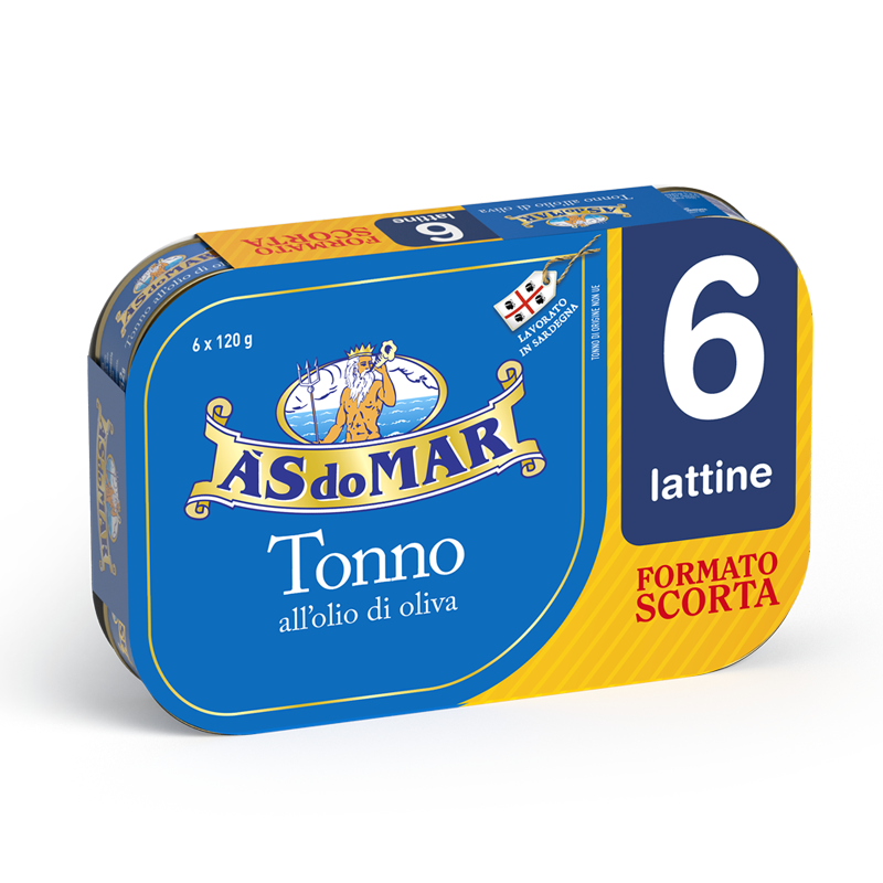 Tonno all'olio di oliva 120gx6