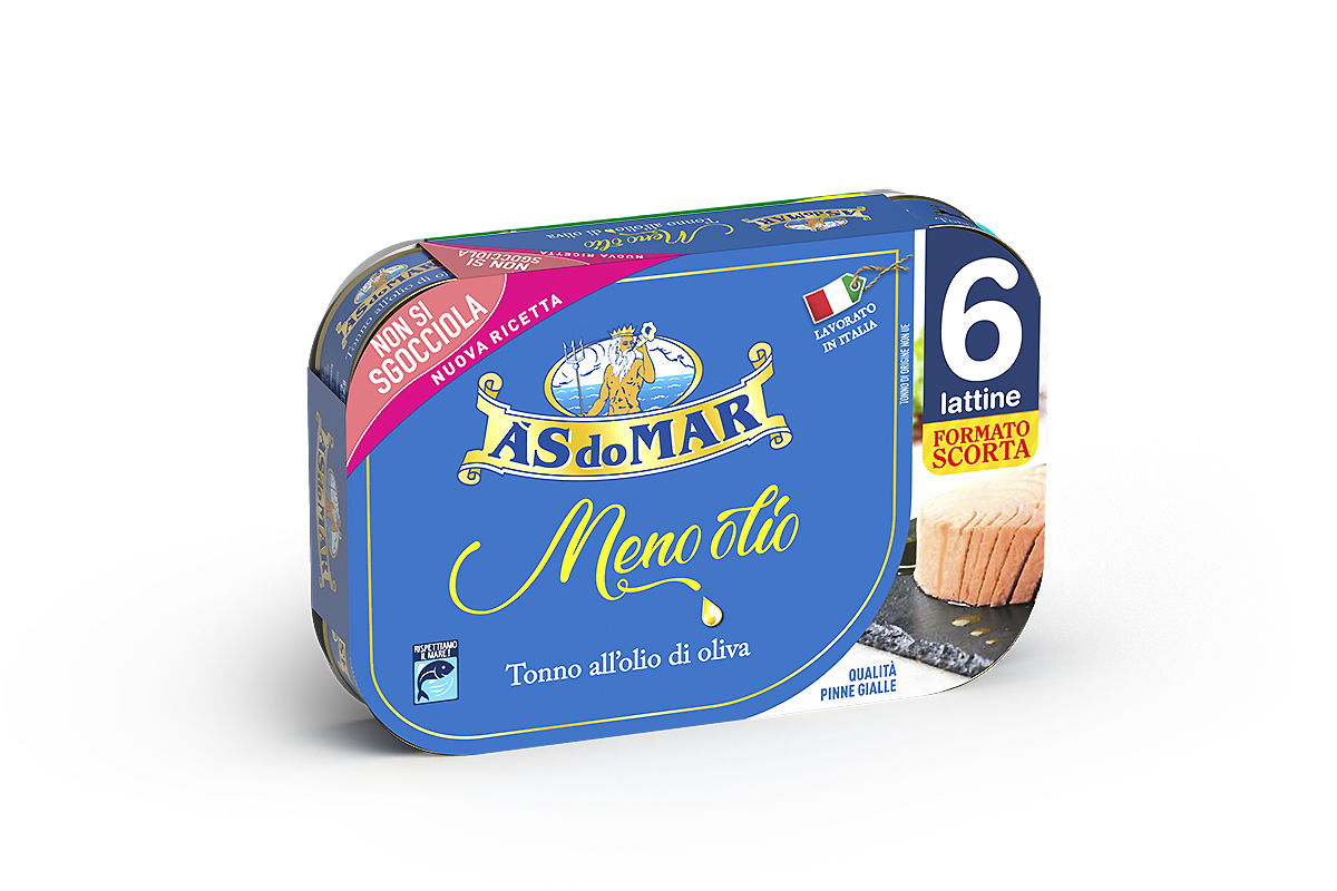 Tonno Meno Olio 60gx6