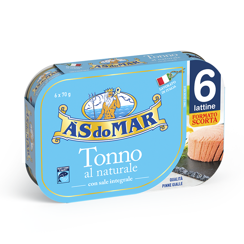 Tonno al Naturale 70gx6