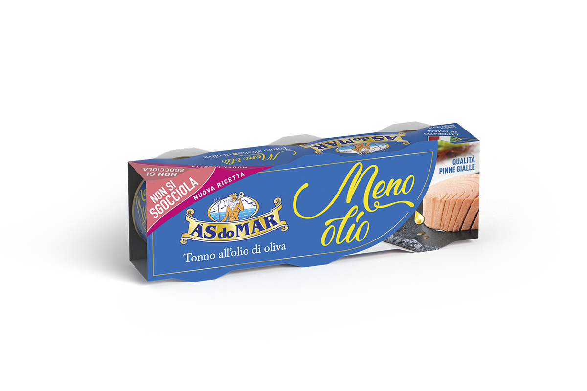 Tonno Meno Olio 60gx3