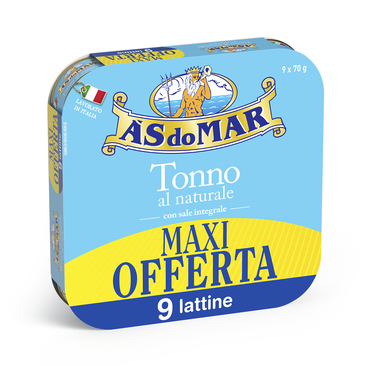 Tonno al Naturale 70gx9