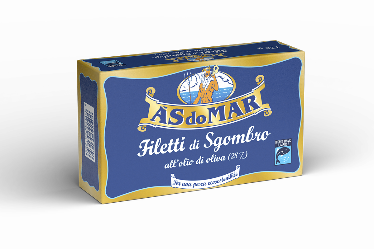 Filetti di Sgombro all'olio di oliva 125g